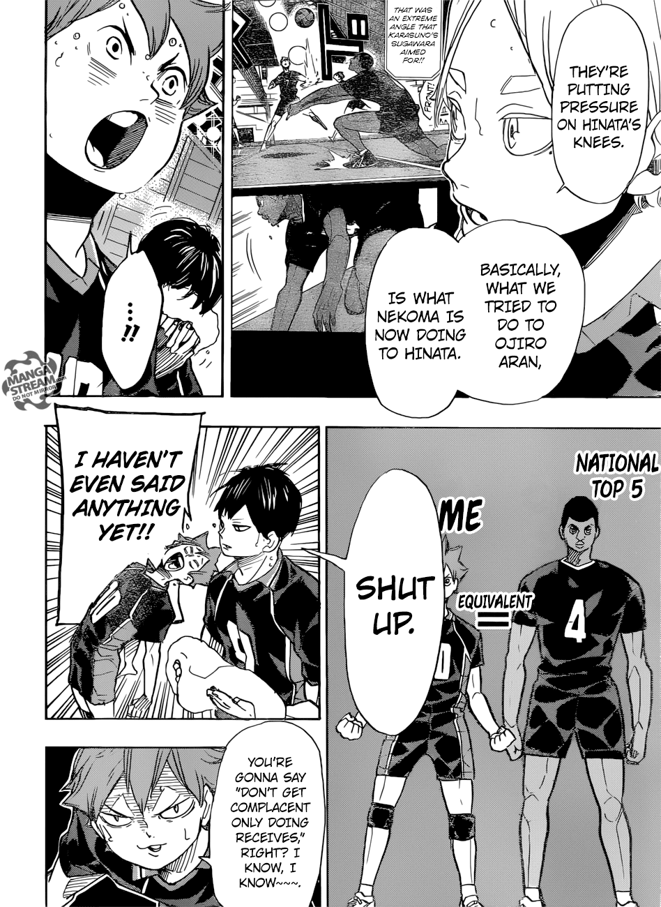 Haikyuu!!, Chapter 305 image 06